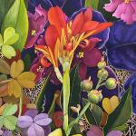 Canna Lily Dream?, Watercolor, 25h x 20w