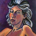 Meg, Acrylic, 30h x 24w